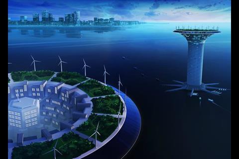 The Mangrove vision is both self-sufficient and fully powered by renewable energy Photo: Wärtsilä